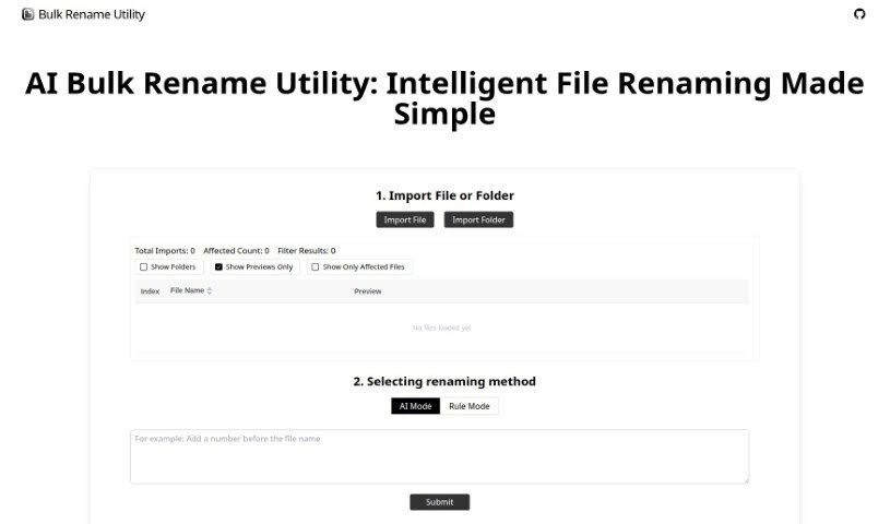 Screenshot of Bulk Rename Utility