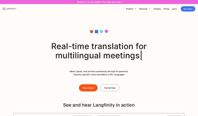 Screenshot of Byrdhouse