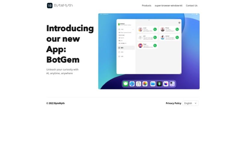 Screenshot of ByteMyth
