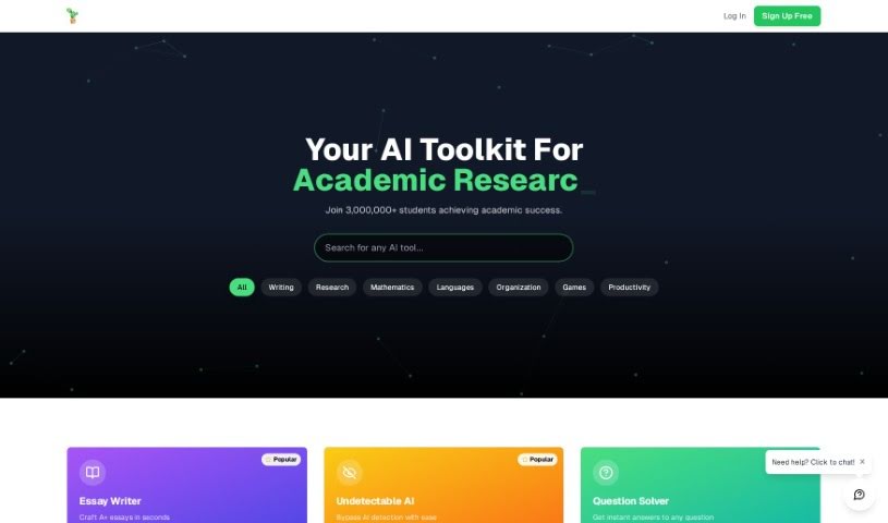 Screenshot of Caktus AI