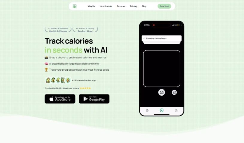 Screenshot of Calorieasy