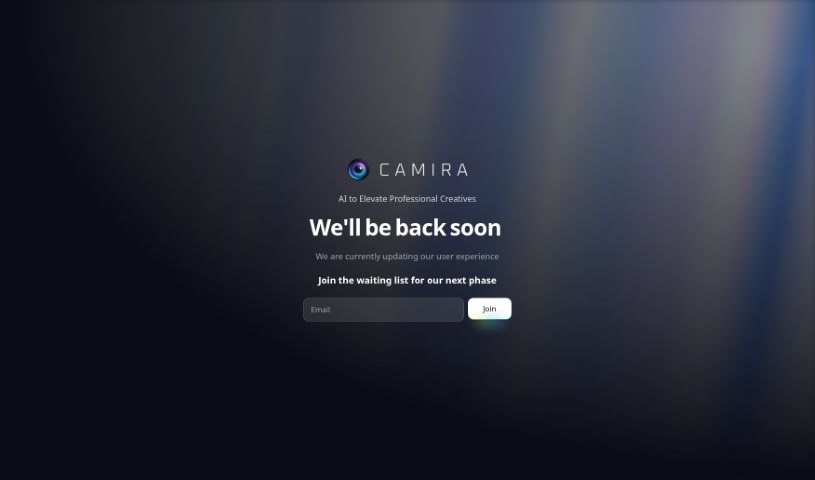 Screenshot of Camira AI