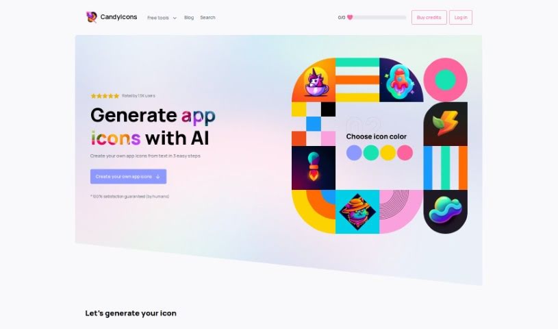 Screenshot of CandyIcons