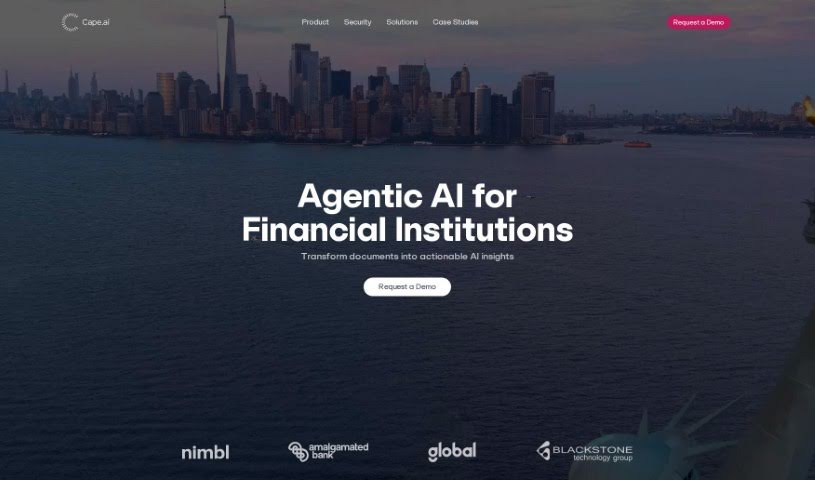 Screenshot of Cape Privacy