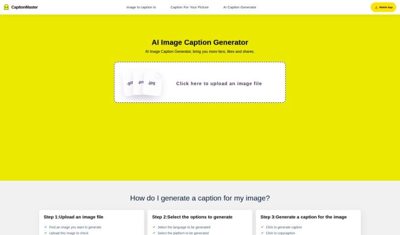 Screenshot of Captionmaster