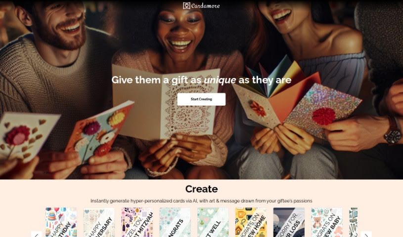 Screenshot of Cardamore