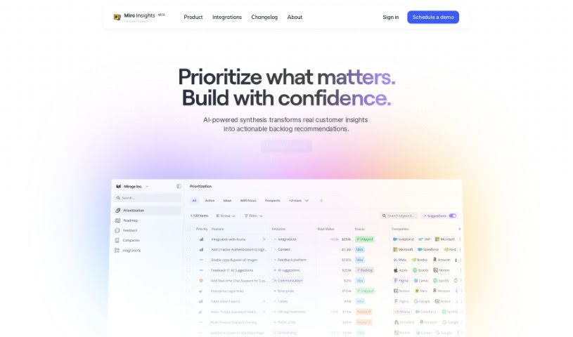 Screenshot of Cardinal