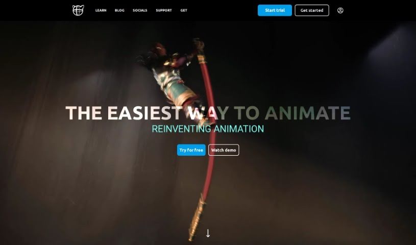 Screenshot of Cascadeur