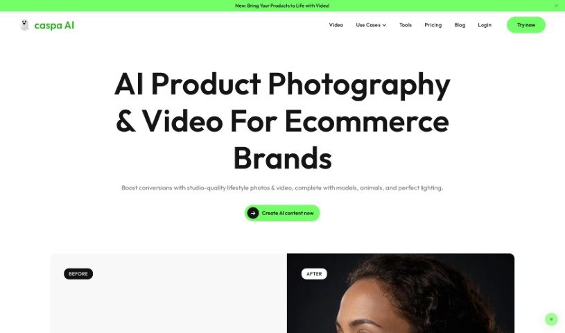 Screenshot of Caspa Ai