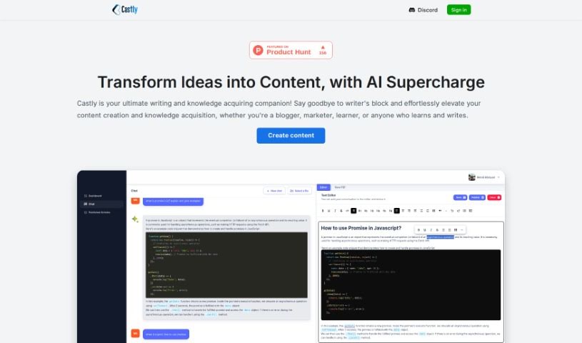 Screenshot of Castly