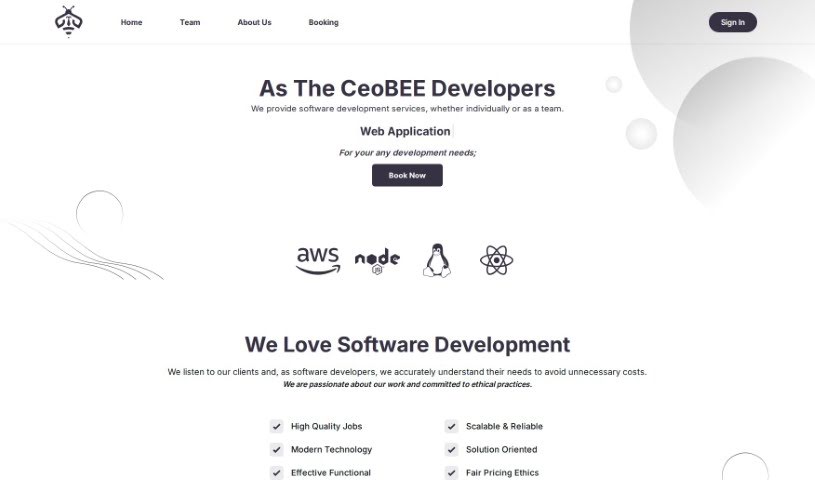 Screenshot of CeoBEE
