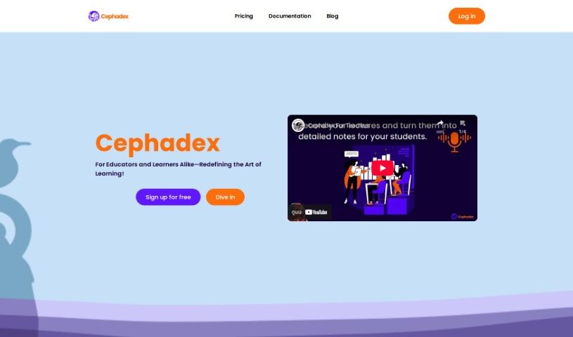 Screenshot of Cephadex