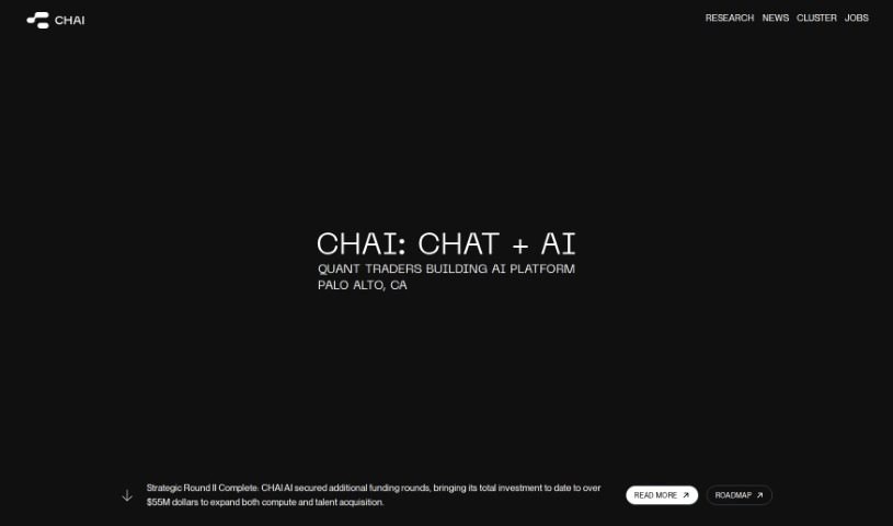 Screenshot of CHAI