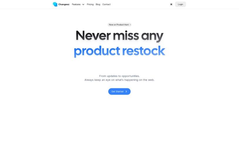 Screenshot of Changeez