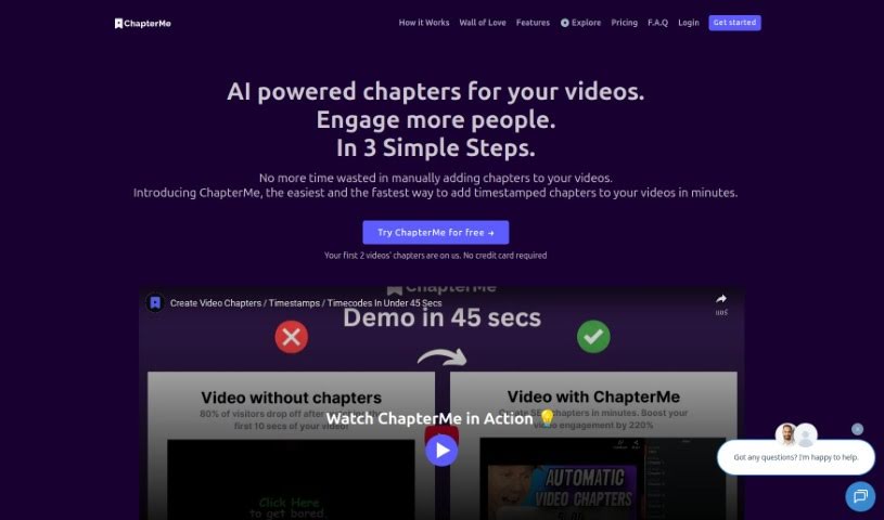 Screenshot of Chapterme