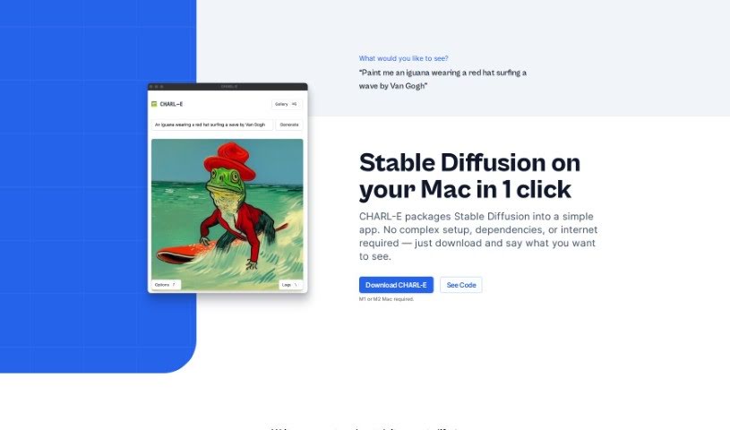 Screenshot of CHARL-E