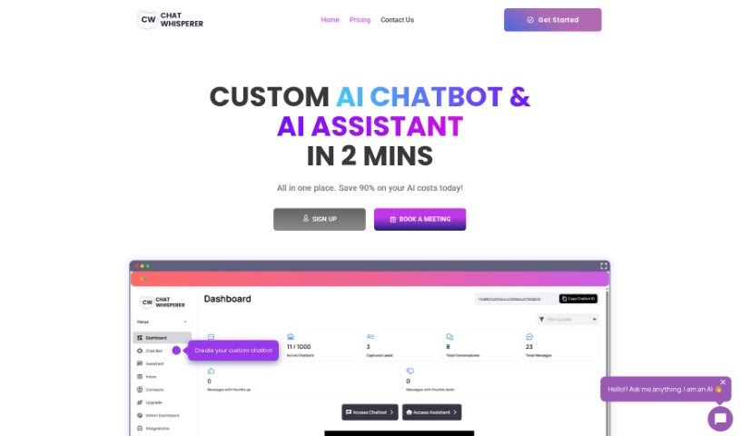 Screenshot of Chat Whisperer