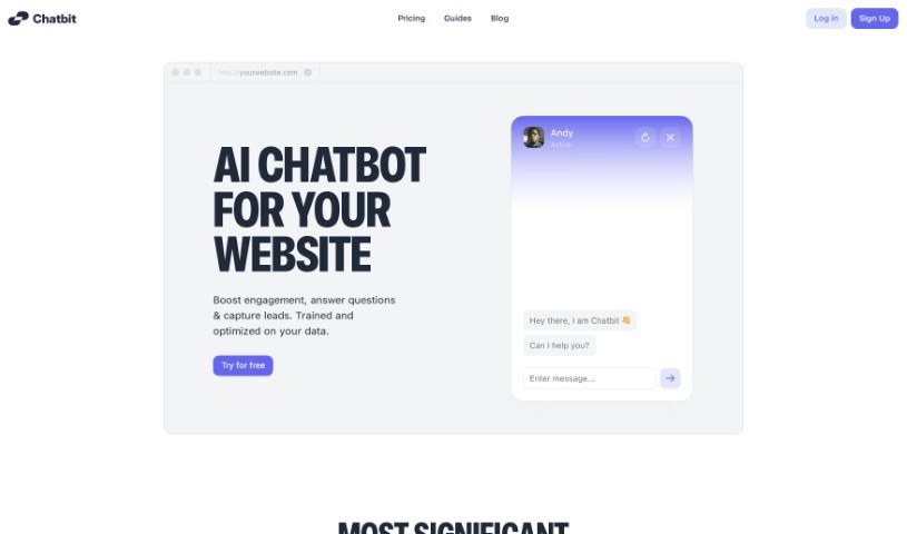 Screenshot of Chatbit
