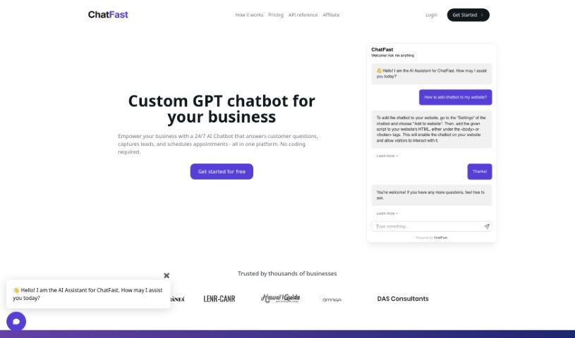 Screenshot of ChatFast