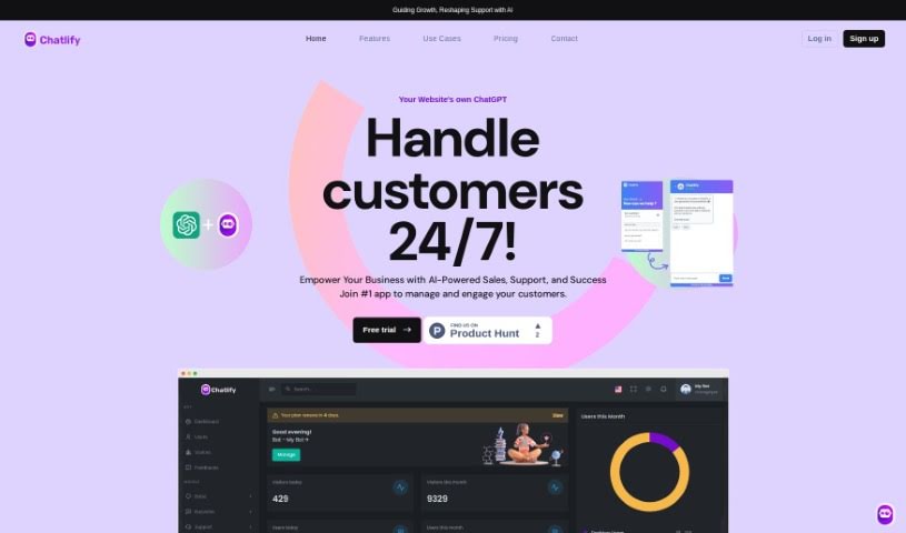 Screenshot of Chatlify
