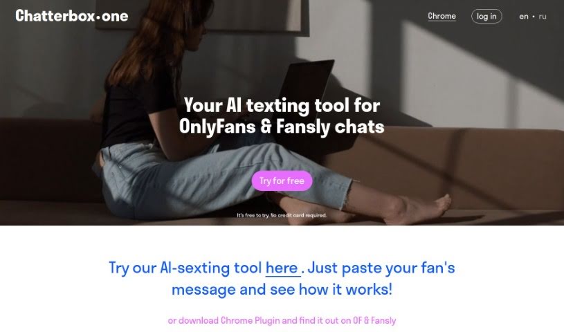 Screenshot of Chatterbox One