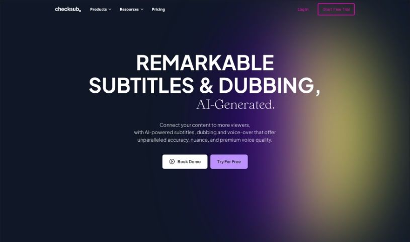 Screenshot of Checksub