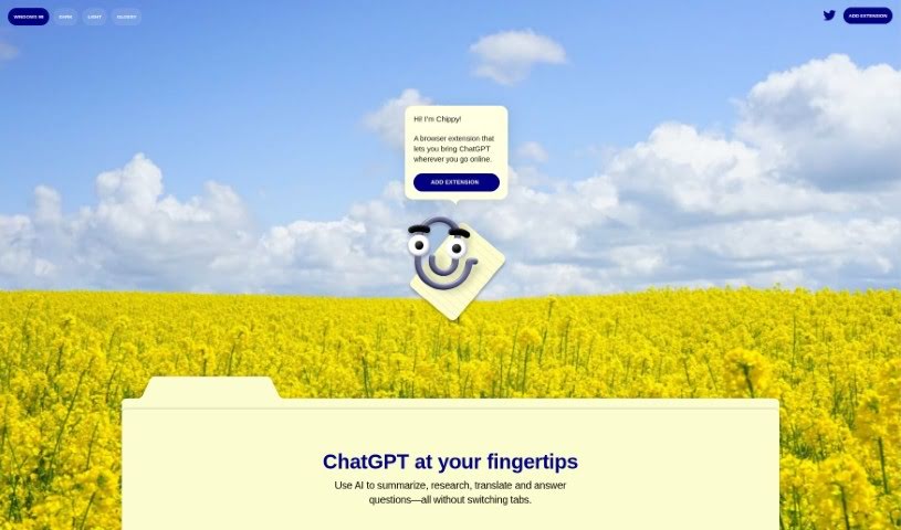 Screenshot of Chippy