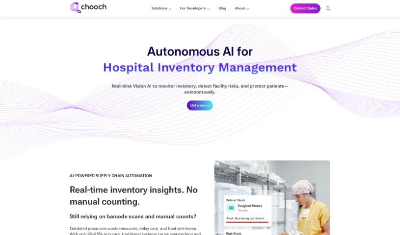 Screenshot of Chooch