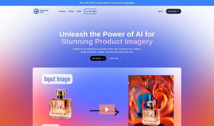 Screenshot of Chromatic Lens