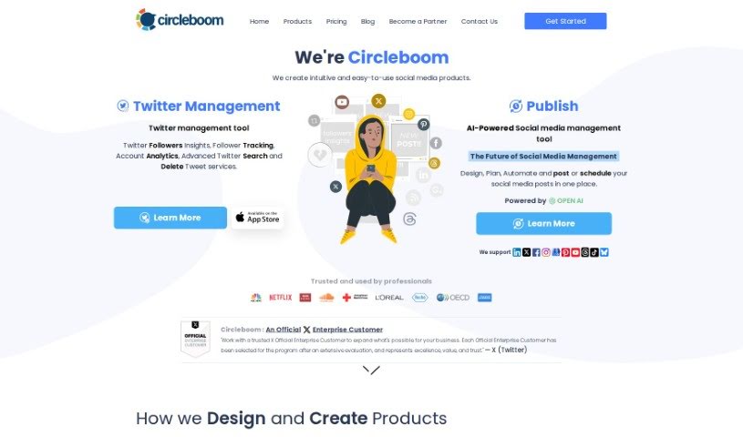 Screenshot of Circleboom