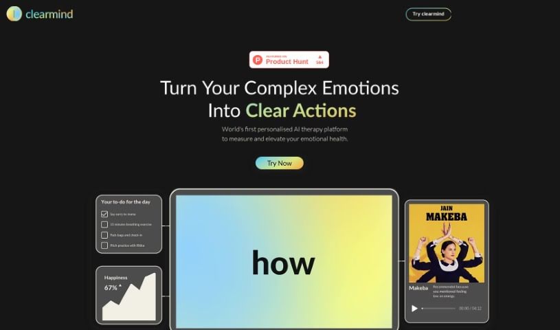 Screenshot of Clearmind