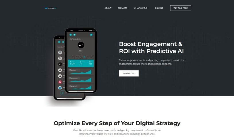 Screenshot of ClevrAI