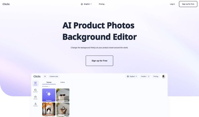 Screenshot of Cliclic AI
