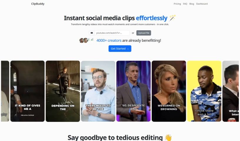 Screenshot of ClipBuddy