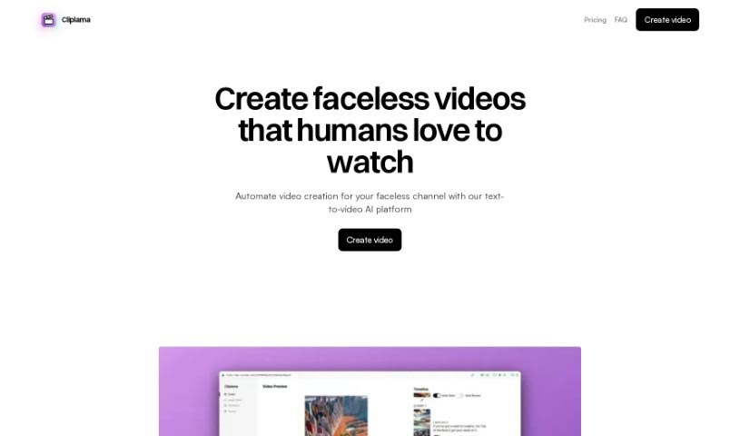 Screenshot of Cliplama