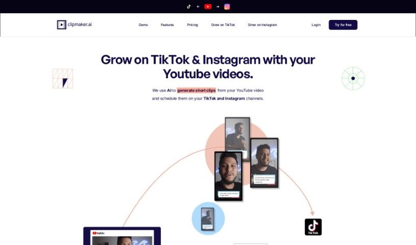 Screenshot of Clipmaker