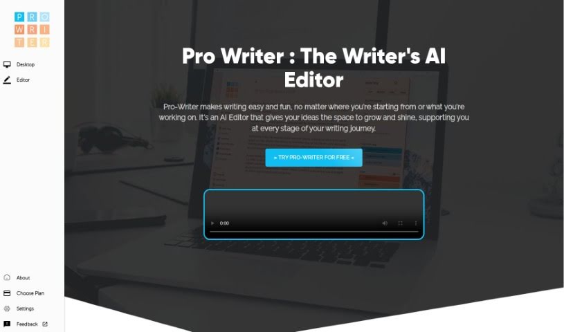 Screenshot of Co-Writer Ai