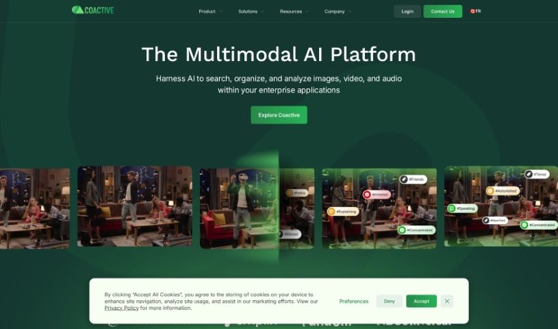 Screenshot of Coactive AI