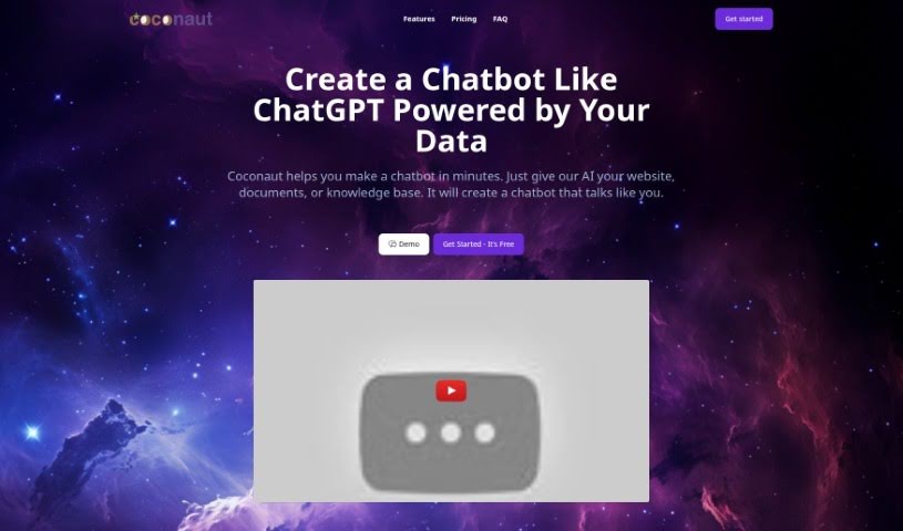 Screenshot of Coconaut