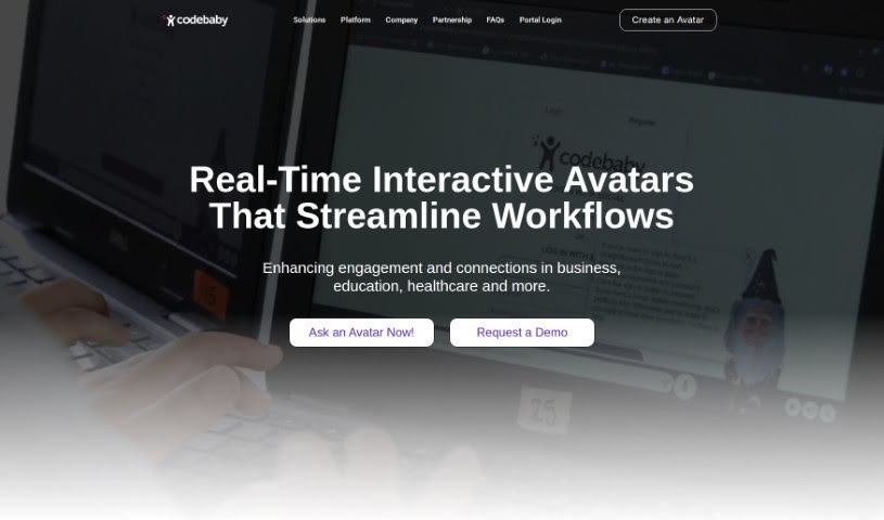 Screenshot of Codebaby