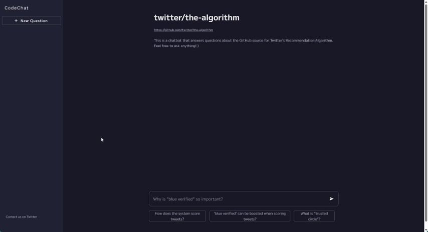 Screenshot of Codechat