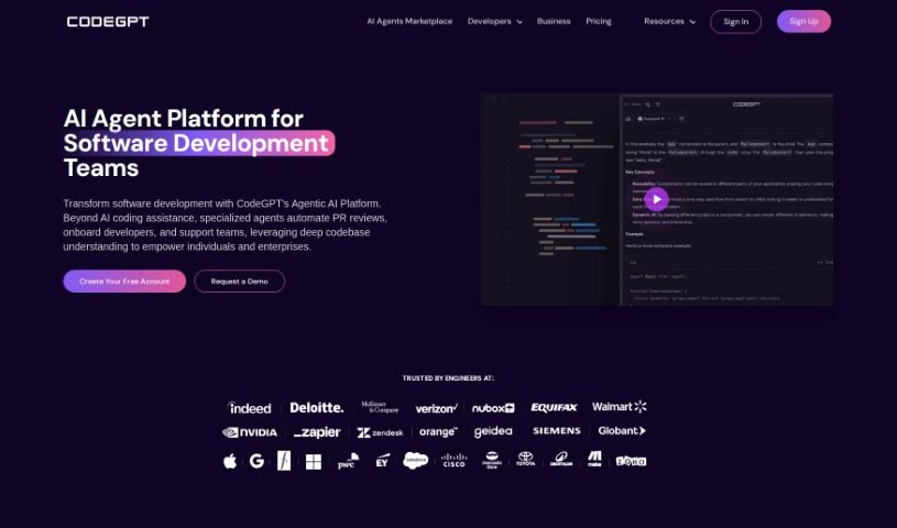 Screenshot of CodeGPT