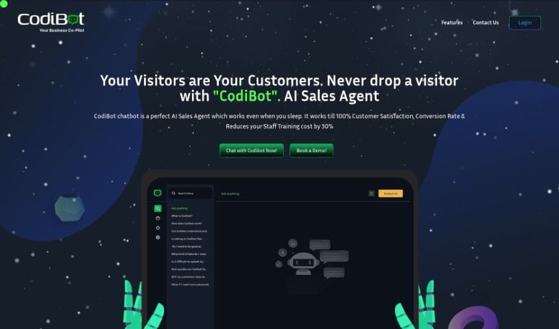 Screenshot of Codibot