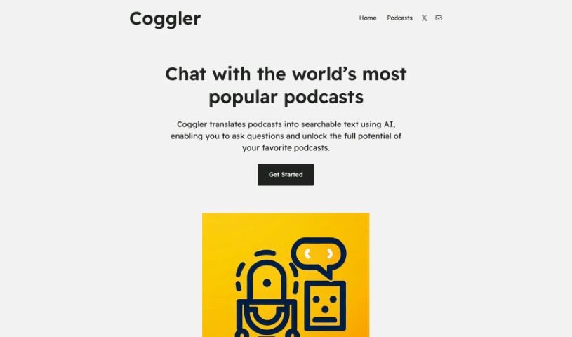 Screenshot of Coggler