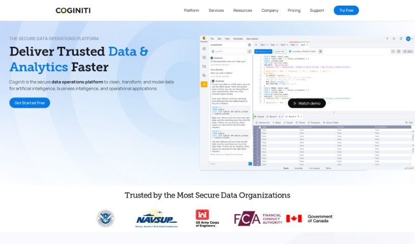 Screenshot of Coginiti Ai
