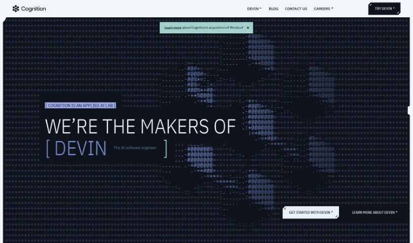 Screenshot of Cognition AI Devin