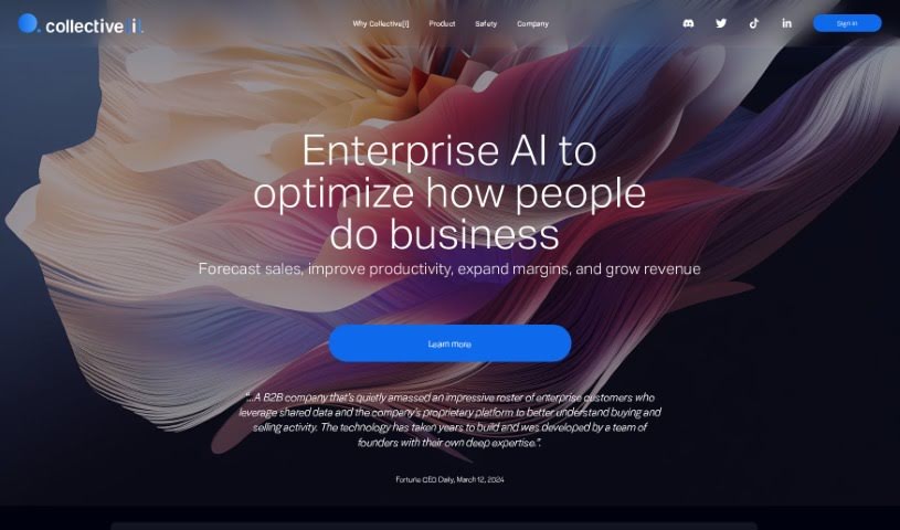 Screenshot of Collectivei