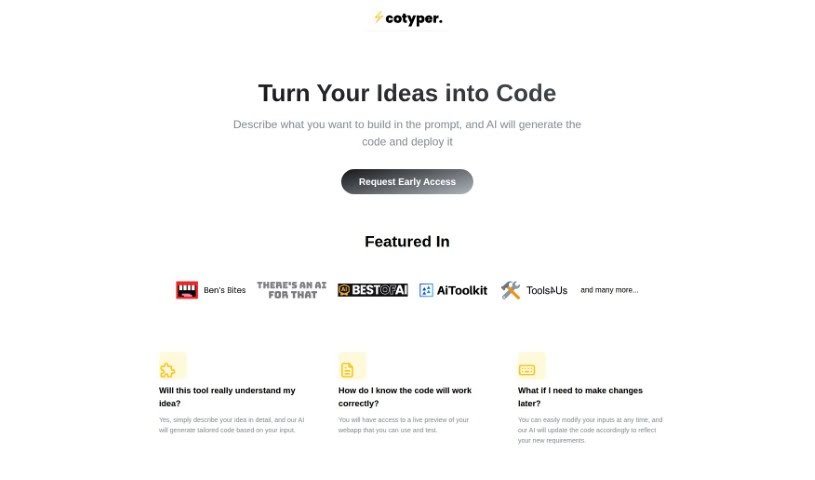 Screenshot of Cotyper