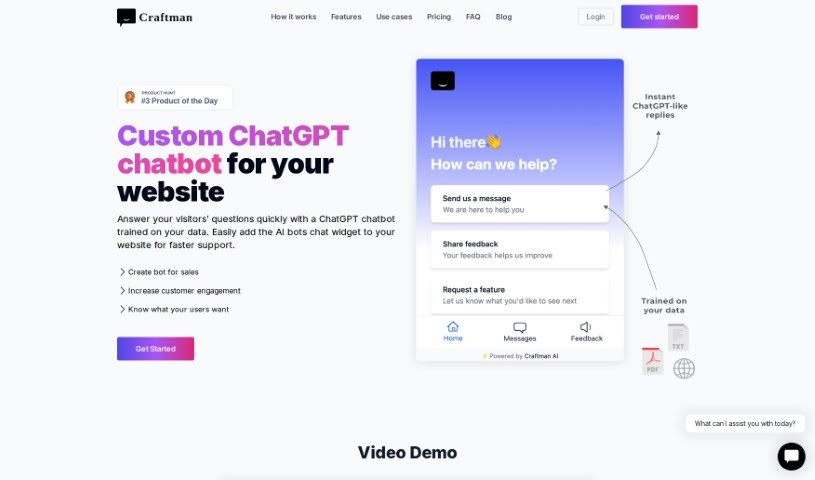 Screenshot of Craftman