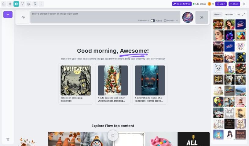 Screenshot of Creative Fabrica Spark